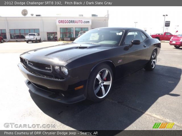 2012 Dodge Challenger SRT8 392 in Pitch Black