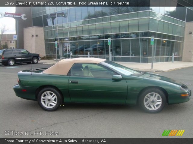 1995 Chevrolet Camaro Z28 Convertible in Polo Green Metallic