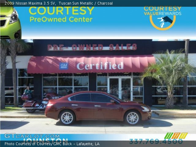 2009 Nissan Maxima 3.5 SV in Tuscan Sun Metallic