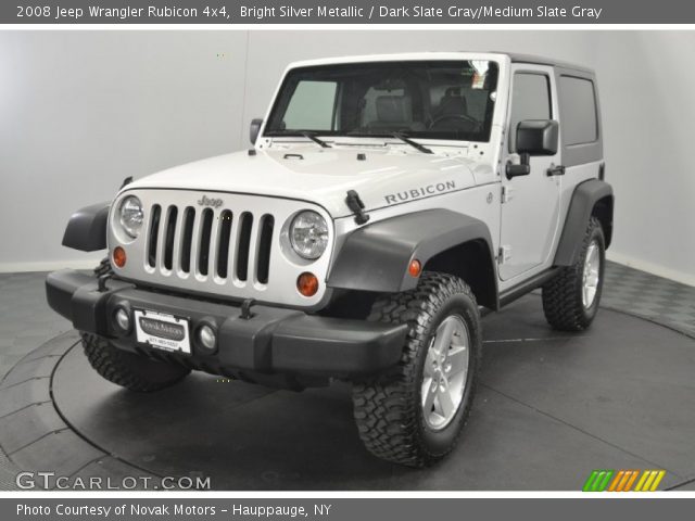 2008 Jeep Wrangler Rubicon 4x4 in Bright Silver Metallic