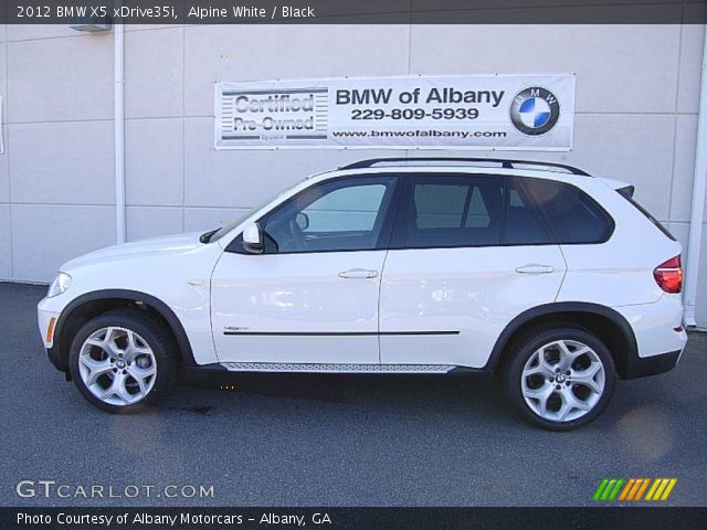 2012 BMW X5 xDrive35i in Alpine White