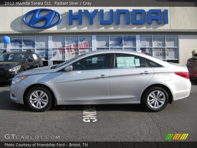 2012 Hyundai Sonata GLS in Radiant Silver