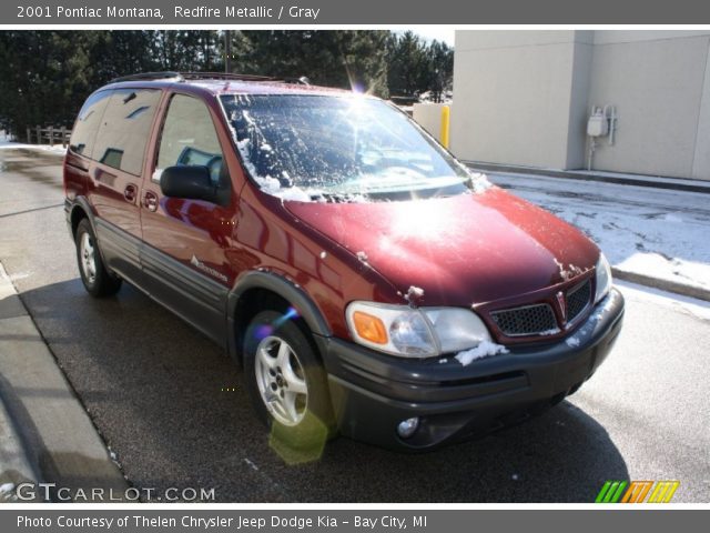 2001 Pontiac Montana  in Redfire Metallic