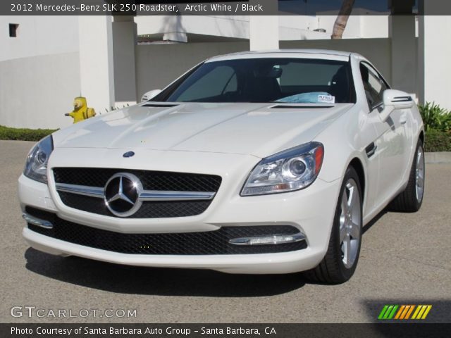 2012 Mercedes-Benz SLK 250 Roadster in Arctic White