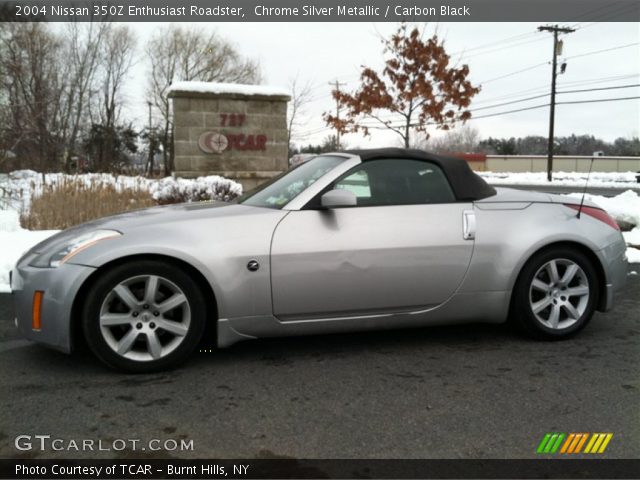 2004 Nissan 350Z Enthusiast Roadster in Chrome Silver Metallic