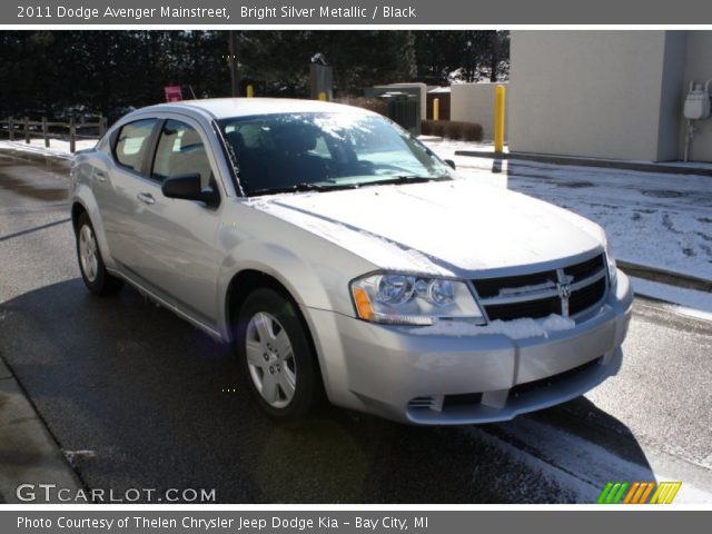 2011 Dodge Avenger Mainstreet in Bright Silver Metallic