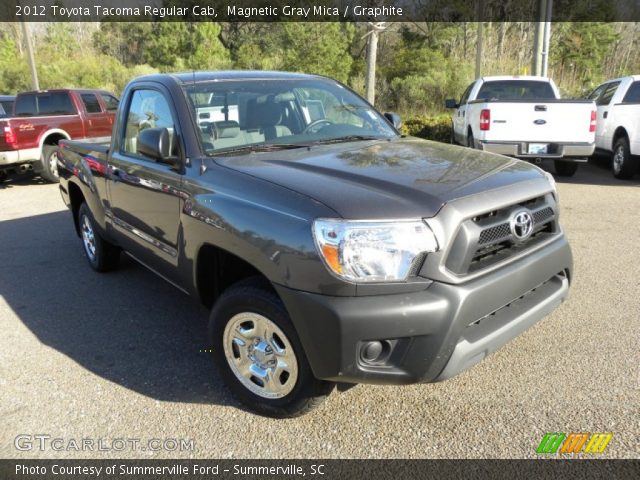 2012 Toyota Tacoma Regular Cab in Magnetic Gray Mica