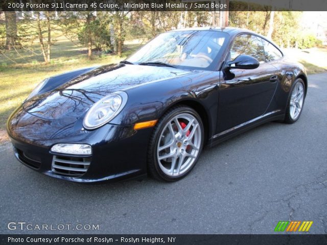 2009 Porsche 911 Carrera 4S Coupe in Midnight Blue Metallic