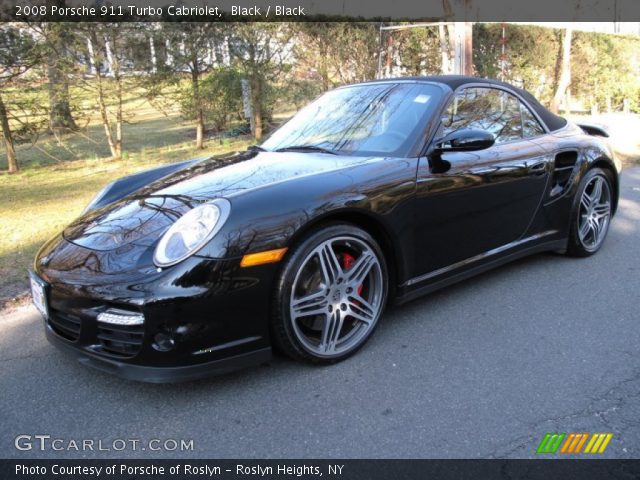 2008 Porsche 911 Turbo Cabriolet in Black