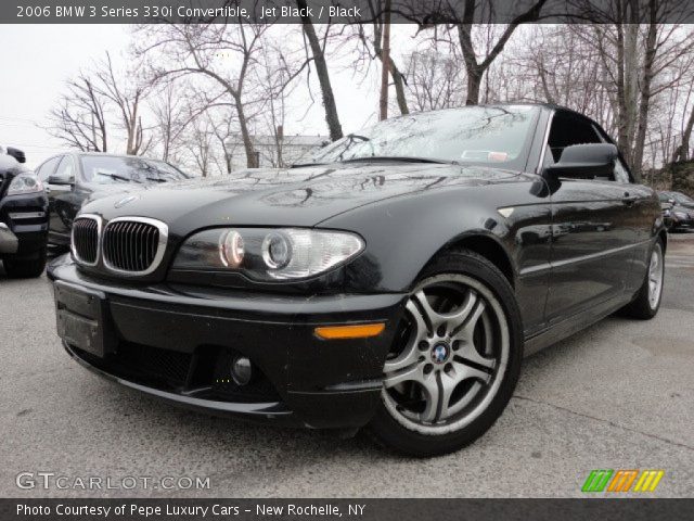 2006 BMW 3 Series 330i Convertible in Jet Black