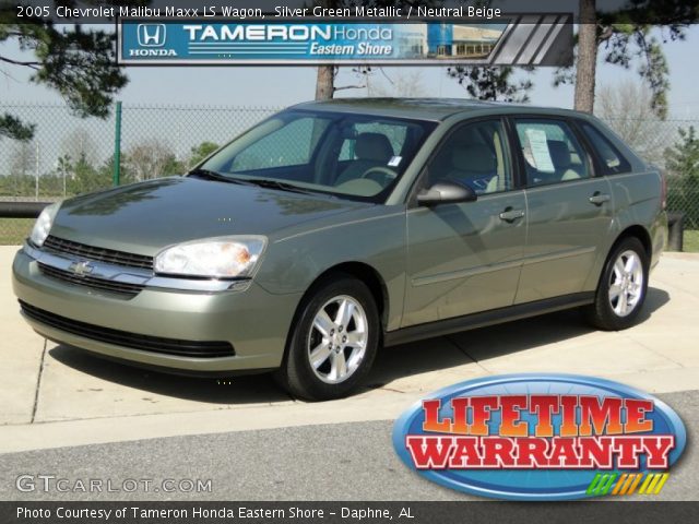 2005 Chevrolet Malibu Maxx LS Wagon in Silver Green Metallic