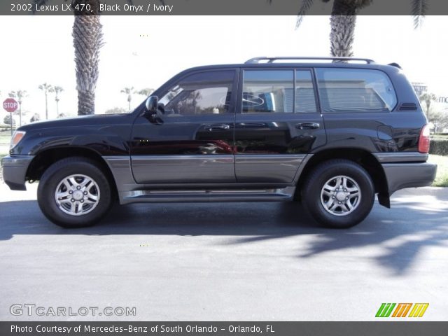 2002 Lexus LX 470 in Black Onyx