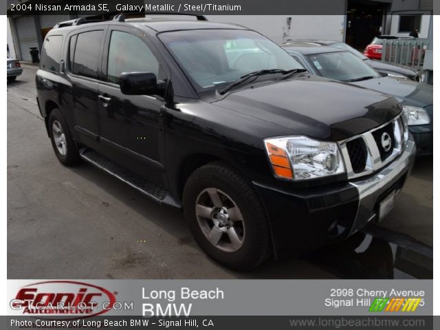 2004 Nissan Armada SE in Galaxy Metallic
