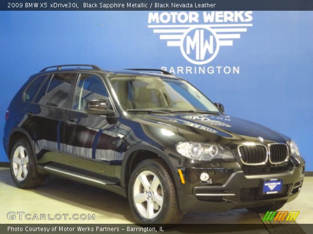 2009 BMW X5 xDrive30i in Black Sapphire Metallic