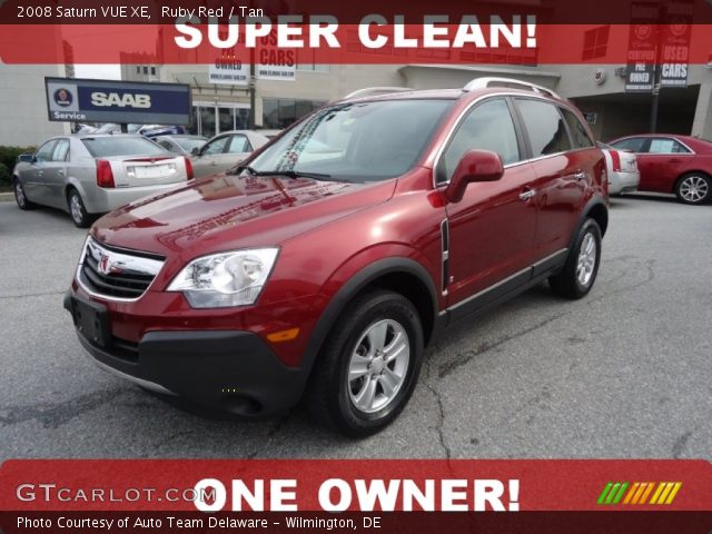 2008 Saturn VUE XE in Ruby Red