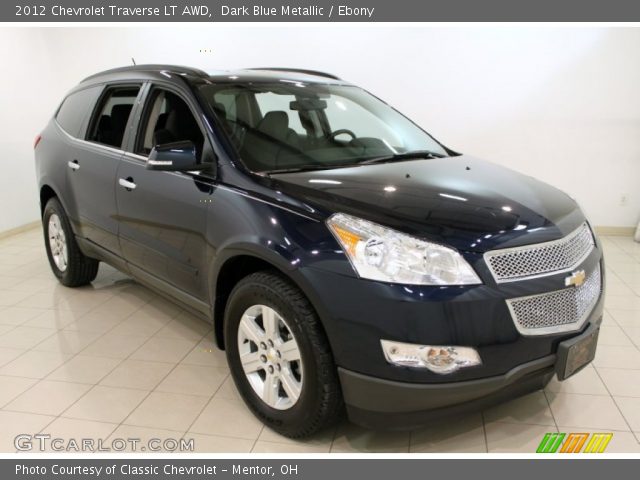 2012 Chevrolet Traverse LT AWD in Dark Blue Metallic