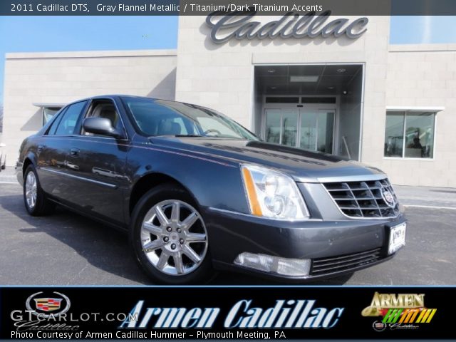 2011 Cadillac DTS  in Gray Flannel Metallic