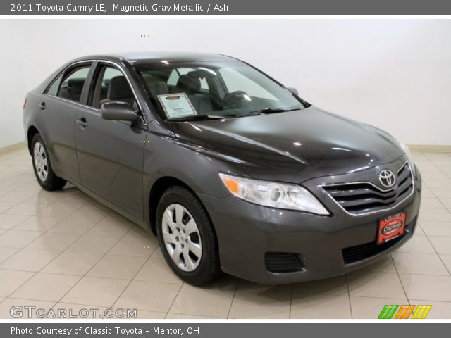 2011 Toyota Camry LE in Magnetic Gray Metallic
