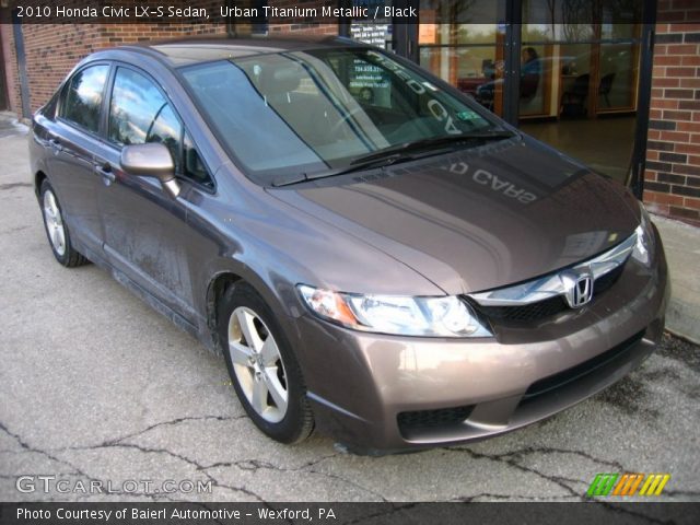 2010 Honda Civic LX-S Sedan in Urban Titanium Metallic
