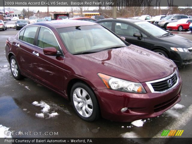 2009 Honda accord basque red pearl #6