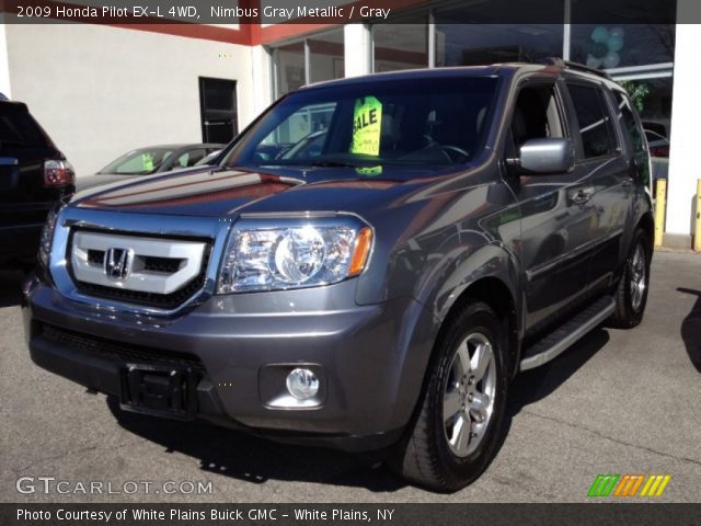 2009 Honda Pilot EX-L 4WD in Nimbus Gray Metallic