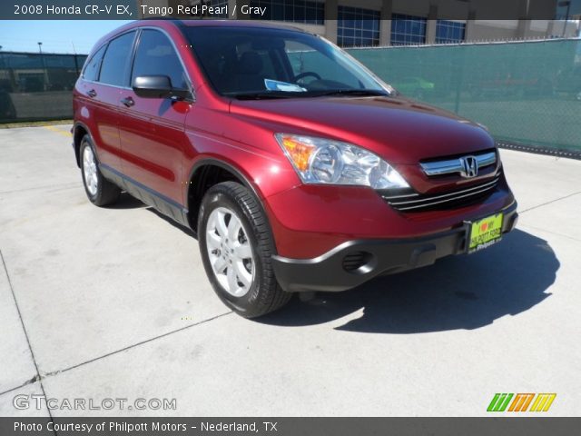 2008 Honda CR-V EX in Tango Red Pearl