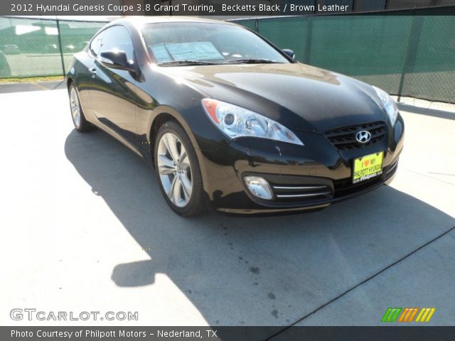 2012 Hyundai Genesis Coupe 3.8 Grand Touring in Becketts Black