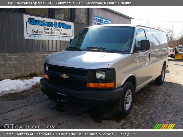 2008 Chevrolet Express 2500 Commercial Van in Sandstone Metallic