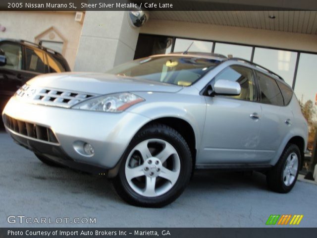 2005 Nissan Murano SL in Sheer Silver Metallic