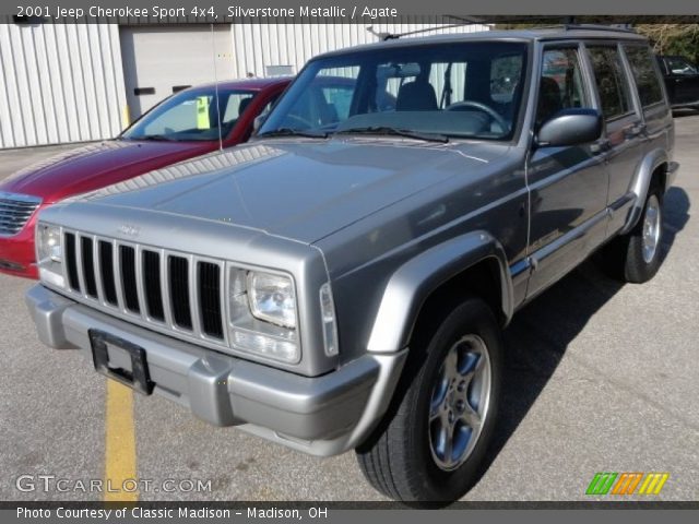 2001 Jeep Cherokee Sport 4x4 in Silverstone Metallic