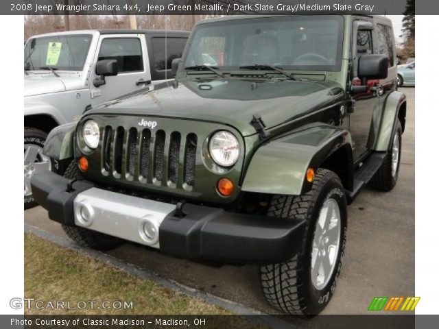 2008 Jeep Wrangler Sahara 4x4 in Jeep Green Metallic