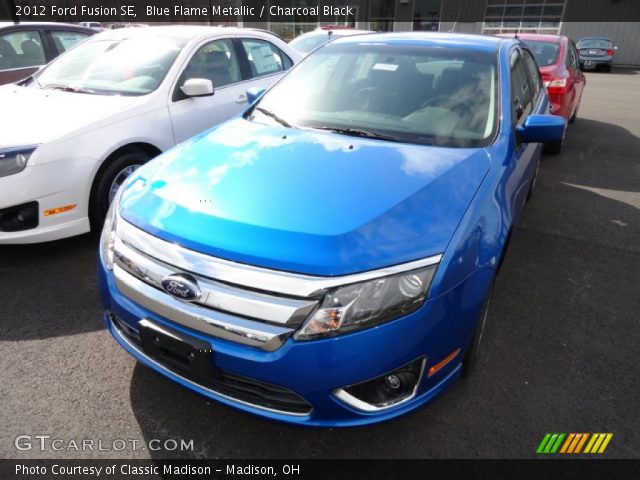 2012 Ford Fusion SE in Blue Flame Metallic