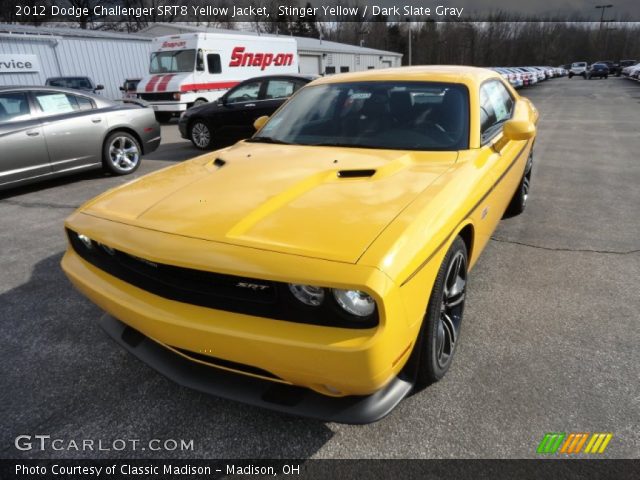 2012 Dodge Challenger SRT8 Yellow Jacket in Stinger Yellow