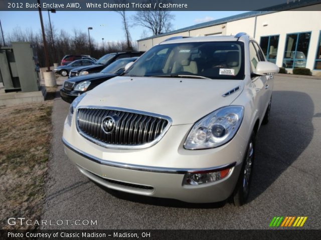 2012 Buick Enclave AWD in White Diamond Tricoat