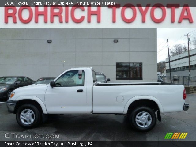 2006 Toyota Tundra Regular Cab 4x4 in Natural White