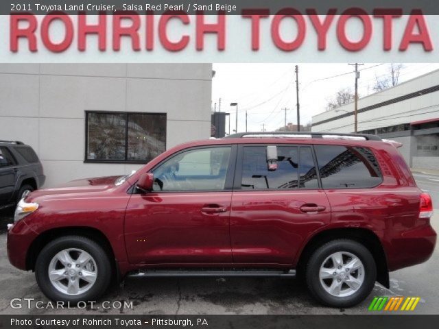 2011 Toyota Land Cruiser  in Salsa Red Pearl