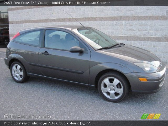 2003 Ford Focus ZX3 Coupe in Liquid Grey Metallic