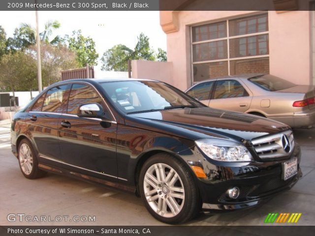 2009 Mercedes-Benz C 300 Sport in Black
