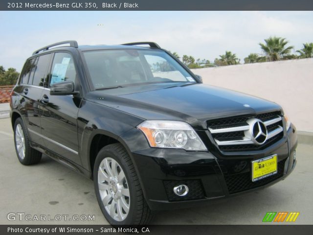 2012 Mercedes-Benz GLK 350 in Black