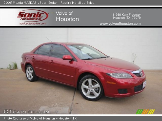 2006 Mazda MAZDA6 s Sport Sedan in Redfire Metallic