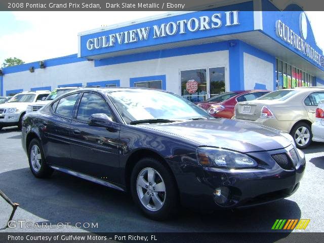 2008 Pontiac Grand Prix Sedan in Dark Slate Metallic