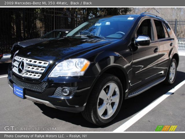 2009 Mercedes-Benz ML 350 4Matic in Black