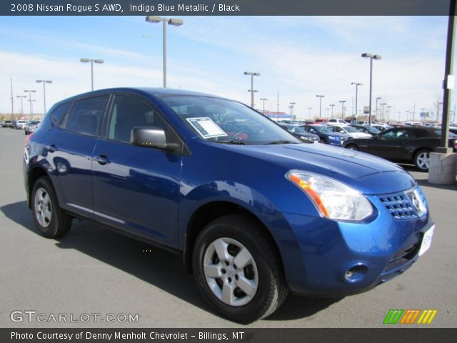 2008 Nissan Rogue S AWD in Indigo Blue Metallic