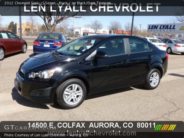 2012 Chevrolet Sonic LS Sedan in Black