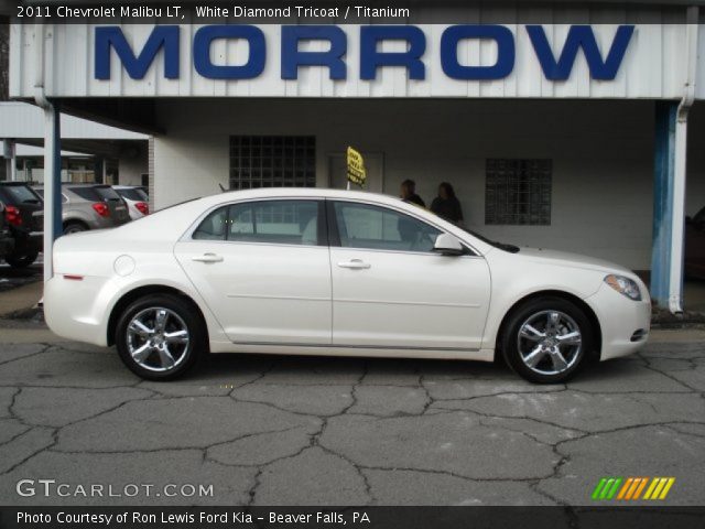 2011 Chevrolet Malibu LT in White Diamond Tricoat