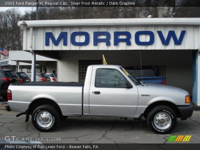 2003 Ford Ranger XL Regular Cab in Silver Frost Metallic