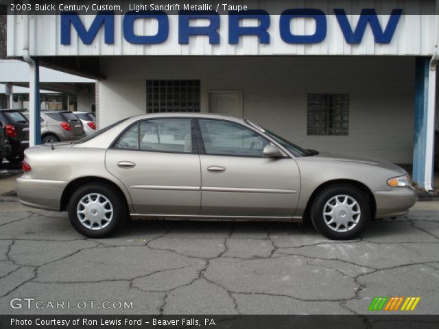 2003 Buick Century Custom in Light Sandrift Metallic