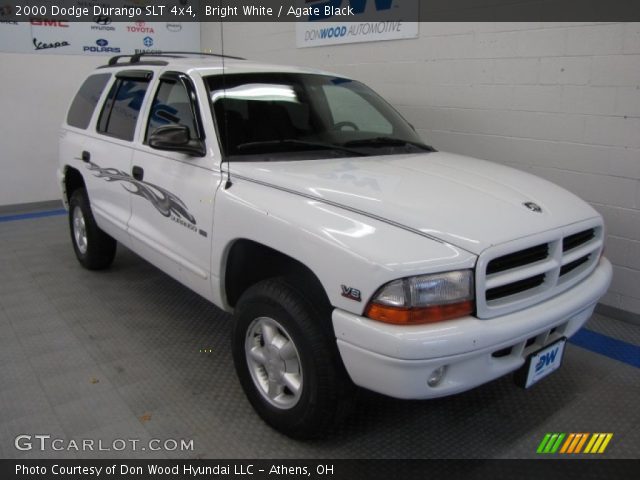 2000 Dodge Durango SLT 4x4 in Bright White