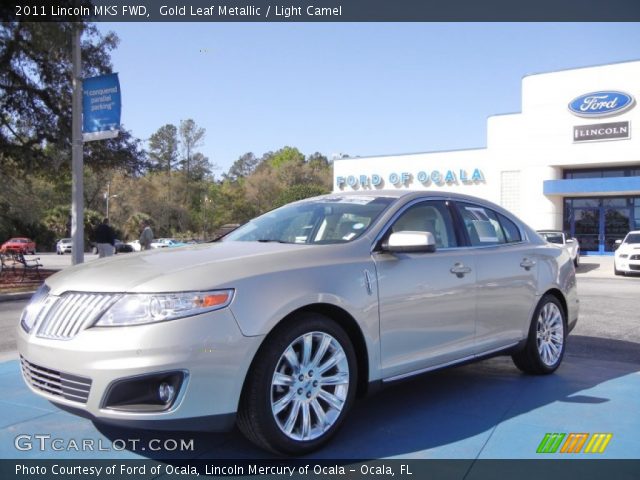 2011 Lincoln MKS FWD in Gold Leaf Metallic