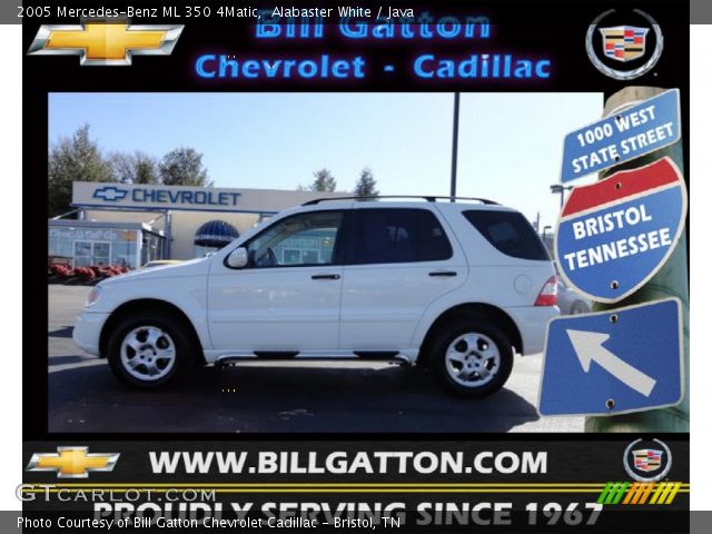 2005 Mercedes-Benz ML 350 4Matic in Alabaster White
